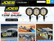 Tablet Screenshot of joesracing.com